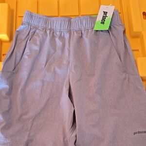 Prince Kids Light Gray Shorts